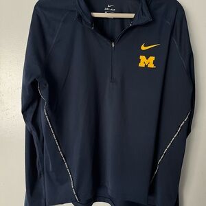 Nike Dri-FIT Michigan Pullover 1/4 zip